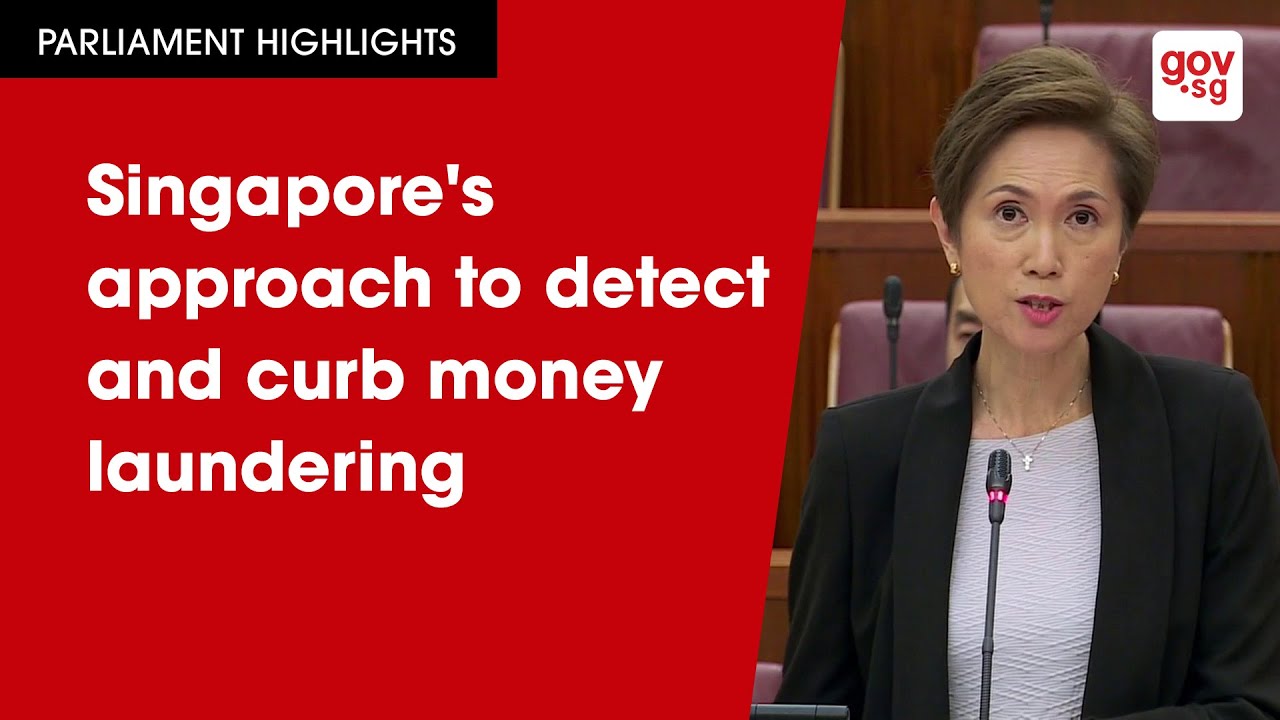 Singapore's approach to detect and curb money laundering