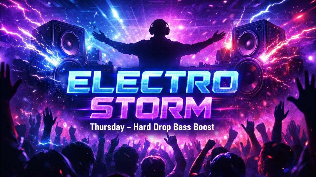 🎧🎤🔊🔥ELECTRO STORM 🔥Thursday -Hard Drop Bass Boost।🔊🎤🎧