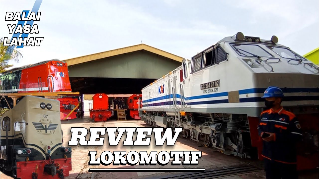 MASUK KEDALAM BALAI YASA LAHAT | Pusat Perkeretaapian di Sumatera Selatan