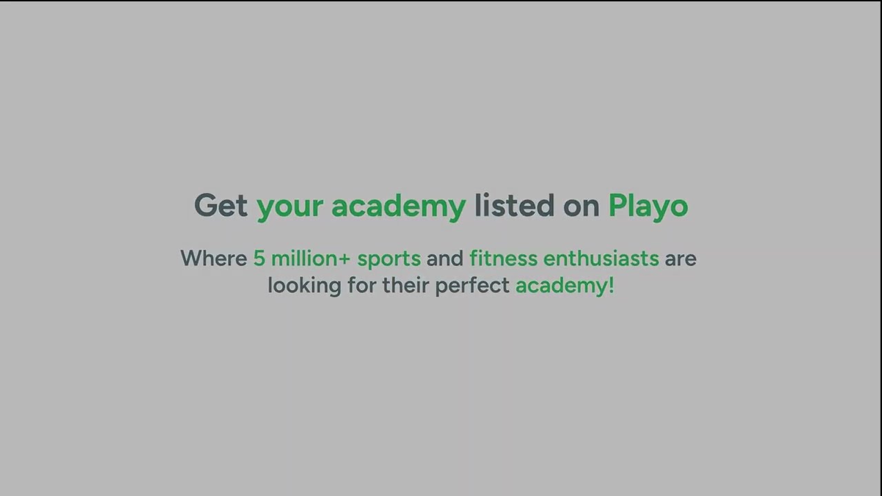 List your Academy on Playo | Complete Onboarding Tutorial