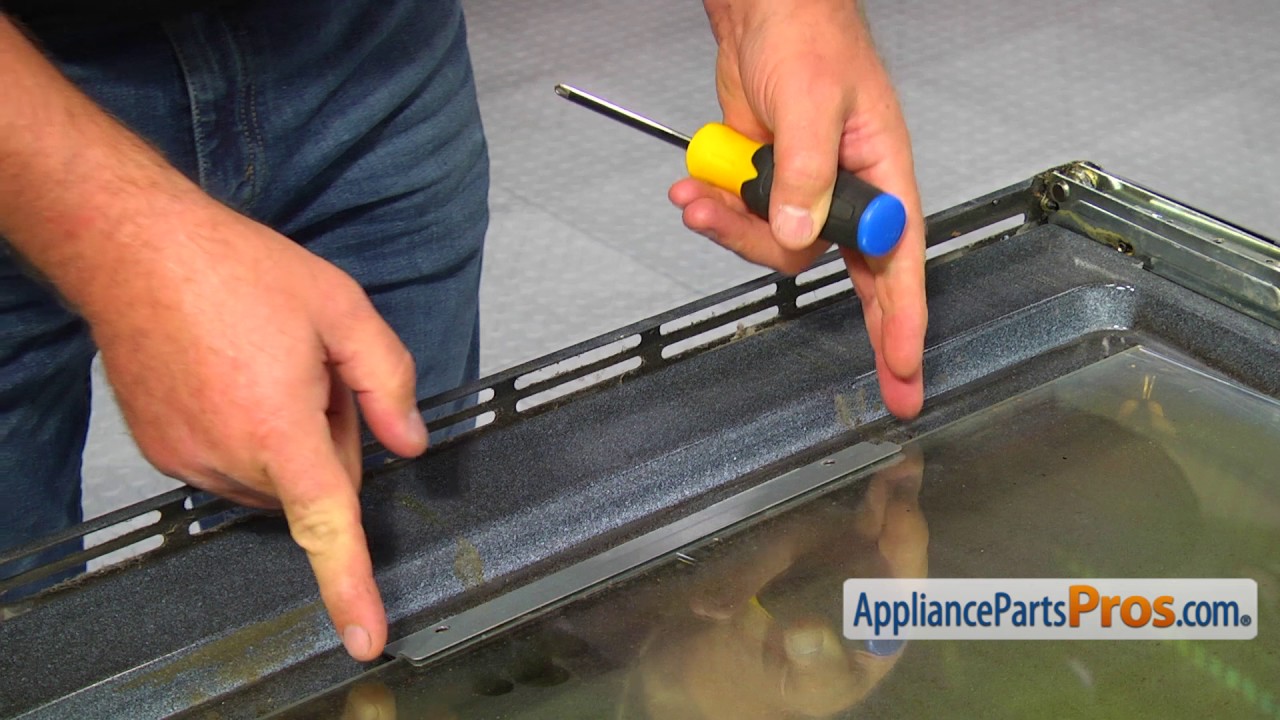 How To: Whirlpool/KitchenAid/Maytag Inner Oven Door Glass WP4449263