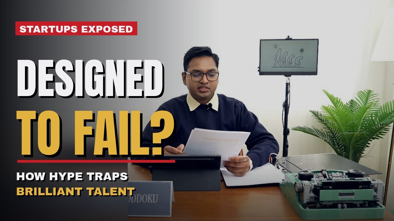 Are Startups Designed to Fail? How Hype Traps Brilliant Talent