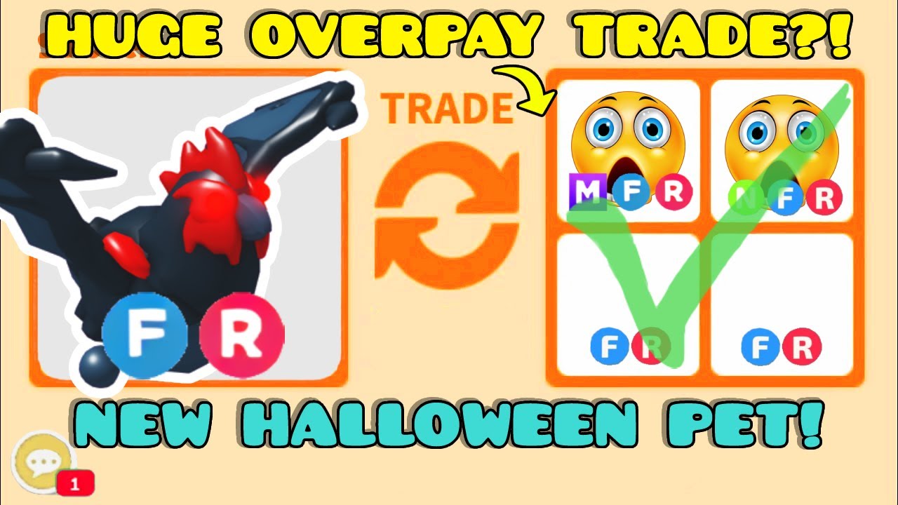 OMG! TRADED FOR BIG OVERPAY?! 😲 4 BEST OFFERS FOR *NEW* EVIL CHICKATRICE | Adopt Me Trading