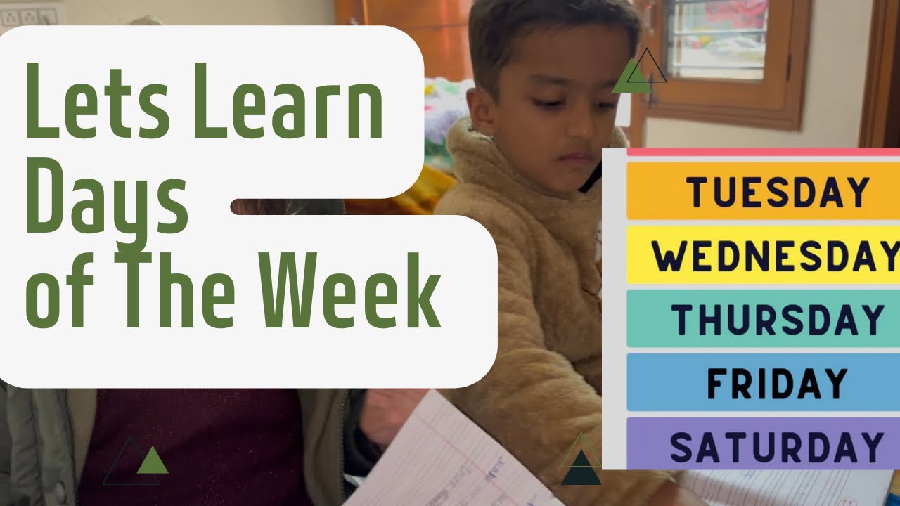 •	Let’s Learn Days of the Week 🌈 | Fun for Kids		Days of the Week Song & Learning for Kids	• 