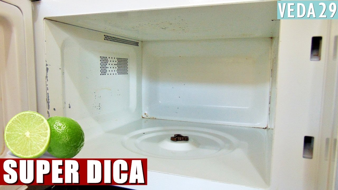 COMO LIMPAR MICROONDAS SEM ESFORÇO #VEDA29 | Menino Prendado