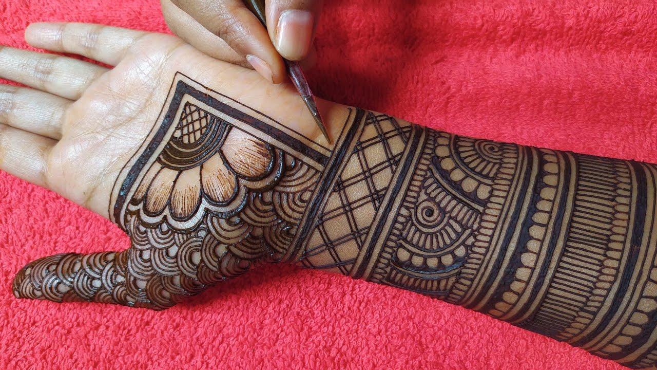 Super Beautiful Dulhan Mehndi Design || latest heena art for bride