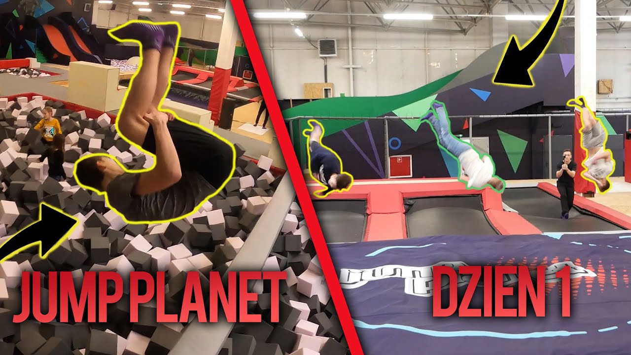 🔥 Najlepsze akcje Jump Planet Kraków dzień pierwszy🔥 *szok*