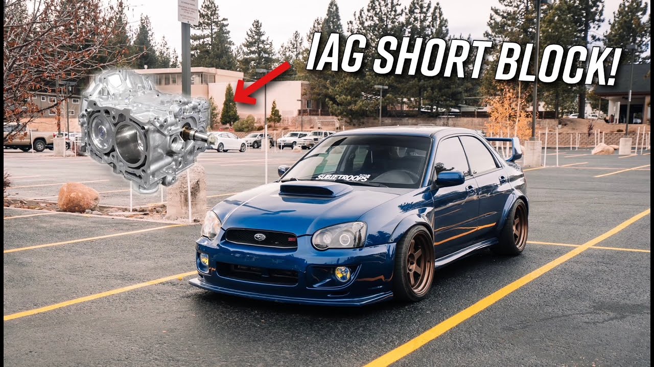 IAG Stage 2 Tuff Short Block For The STI!