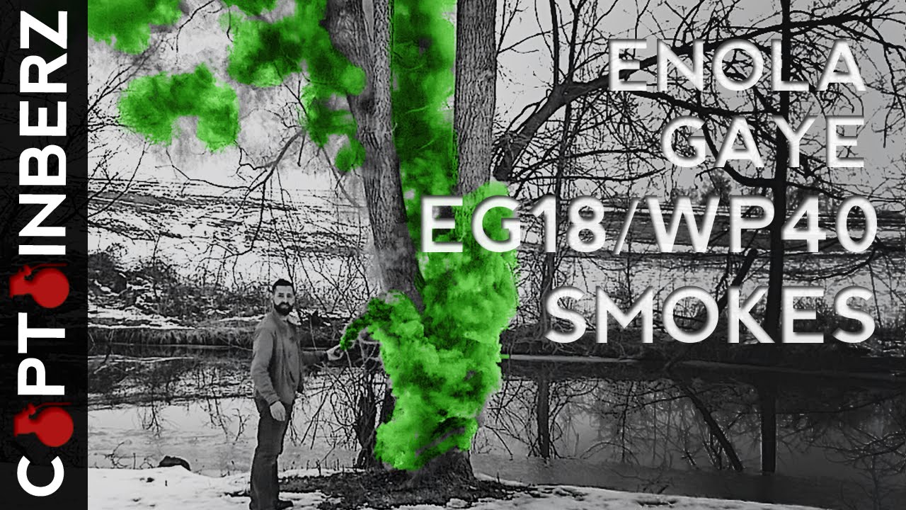 Enola Gaye EG18/WP40 Smoke Grenades