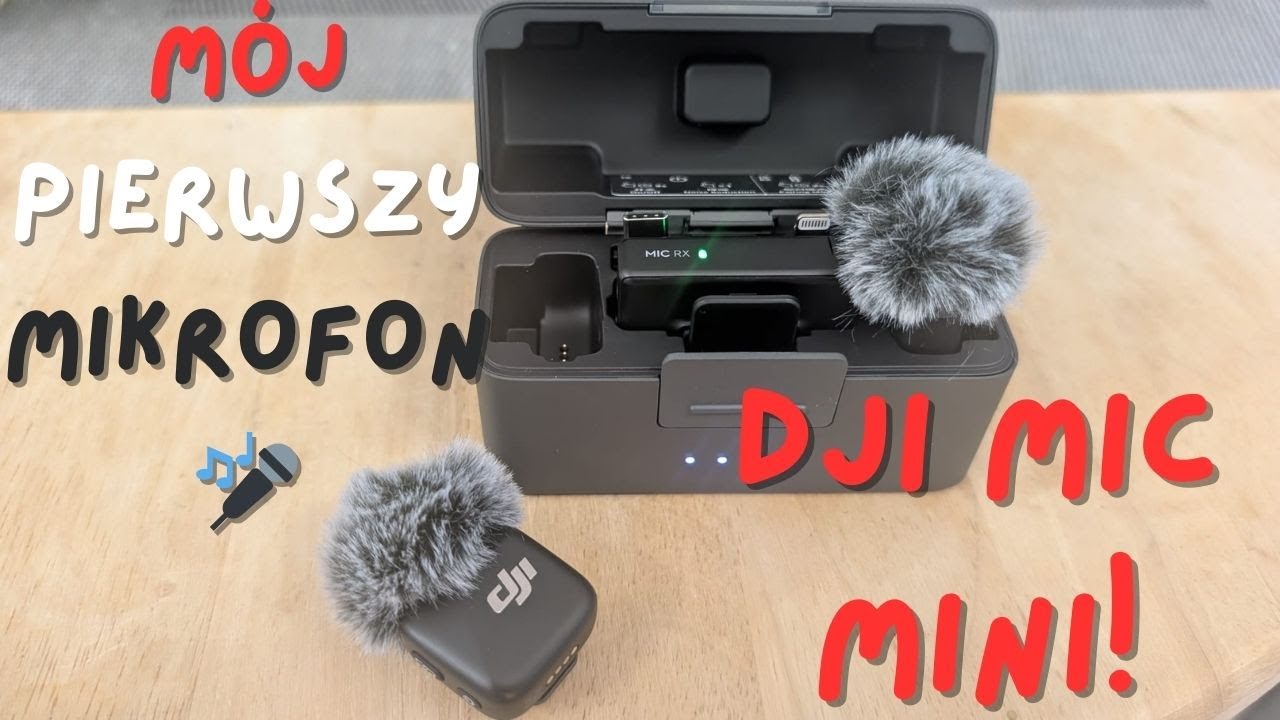 Kupiłem swój pierwszy mikrofon – DJI Mic Mini | Unboxing & test