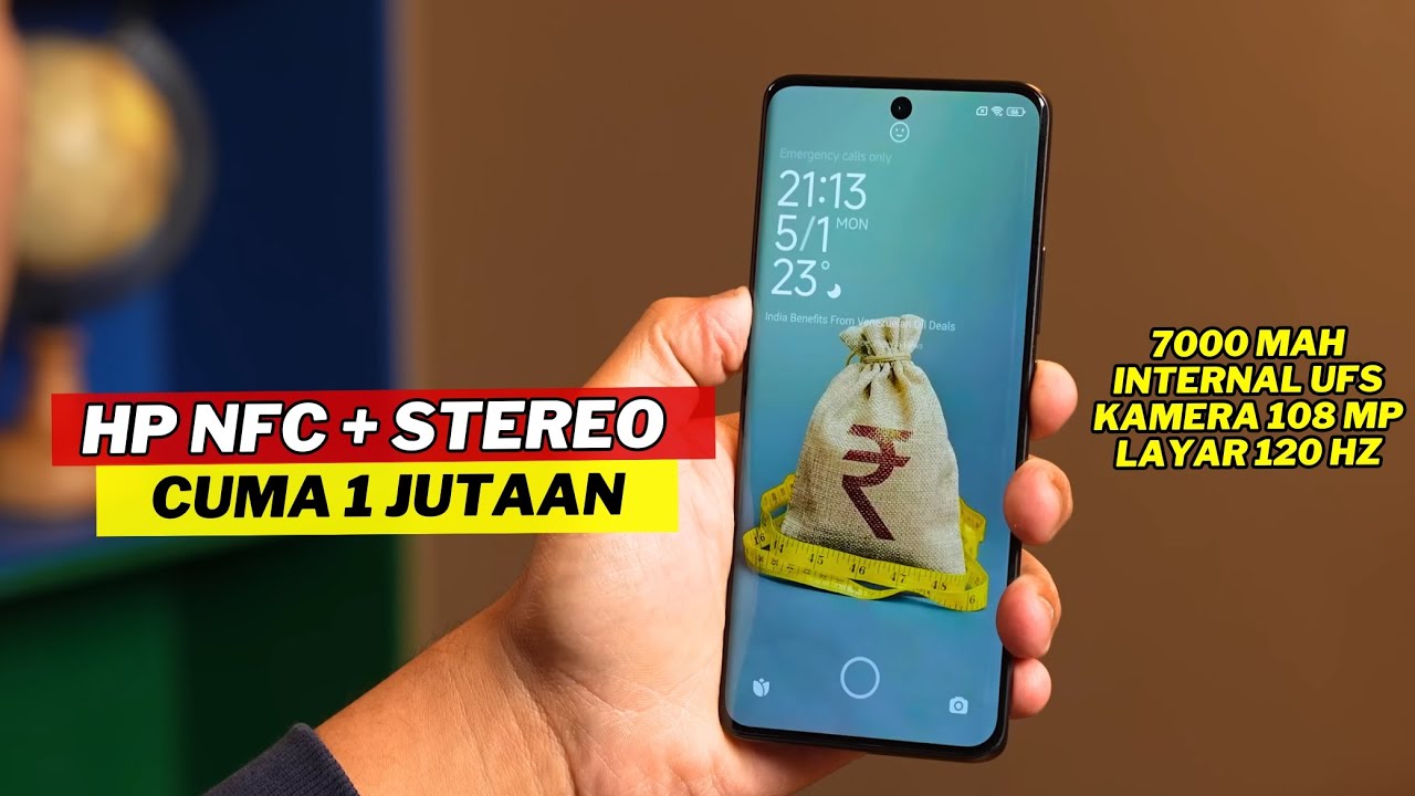 7 HP 1 JUTAAN dengan Fitur NFC + STEREO  SPEAKER Terbaik 2026