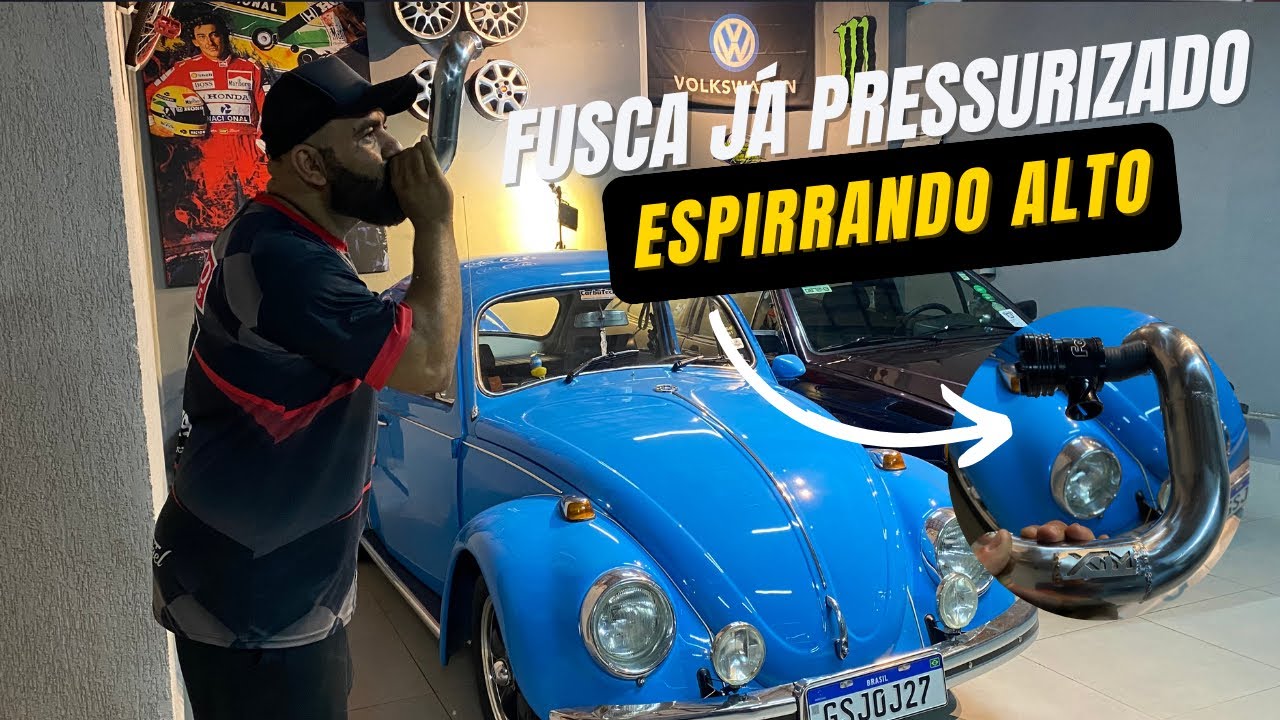 FUSCA JÁ PRESSURIZADO (SUPER CHARGER M24 FIESTA ) | Quadrado Crew