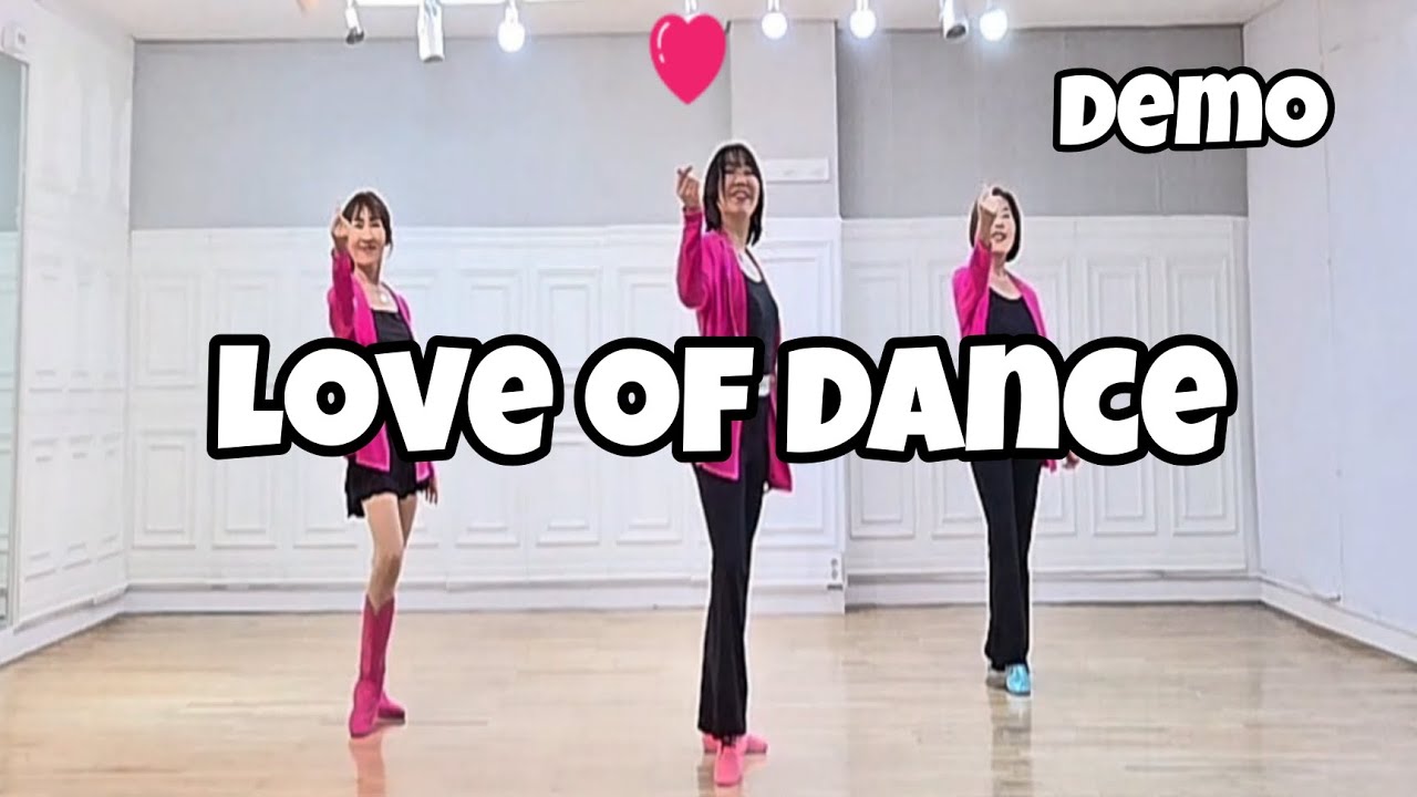 Love of Dance - Line Dance (Demo) | Easy Intermediate | Fred Whitehouse...