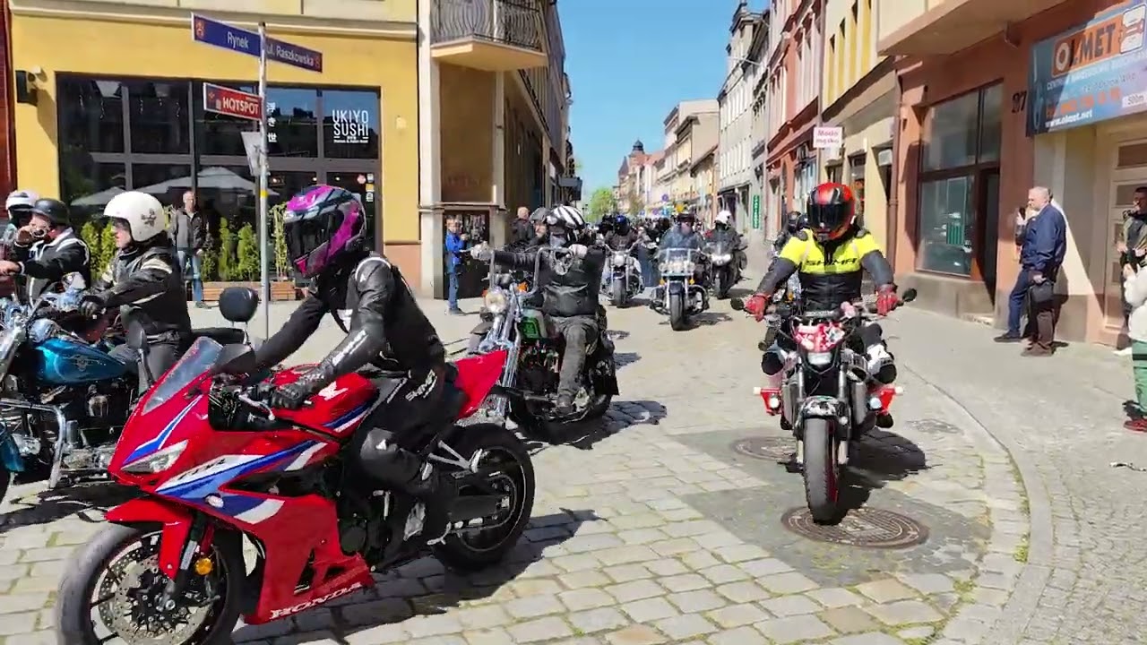 Rozpoczęcie sezonu motocyklowego 2025 w Ostrowie Wielkopolskim