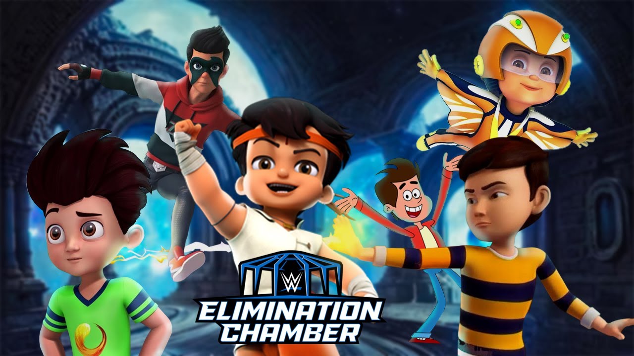 Rudra vs Kicko vs Vir the robot boy vs Bheem vs Ekans vs Gopal (golmaal jr) | Elimination chamber #4