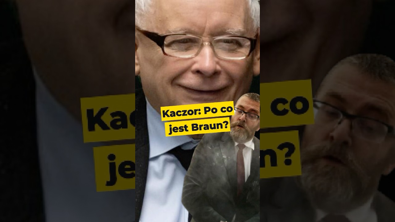 Kaczor: Po co jest Braun? #kaczyński #braun #polityka