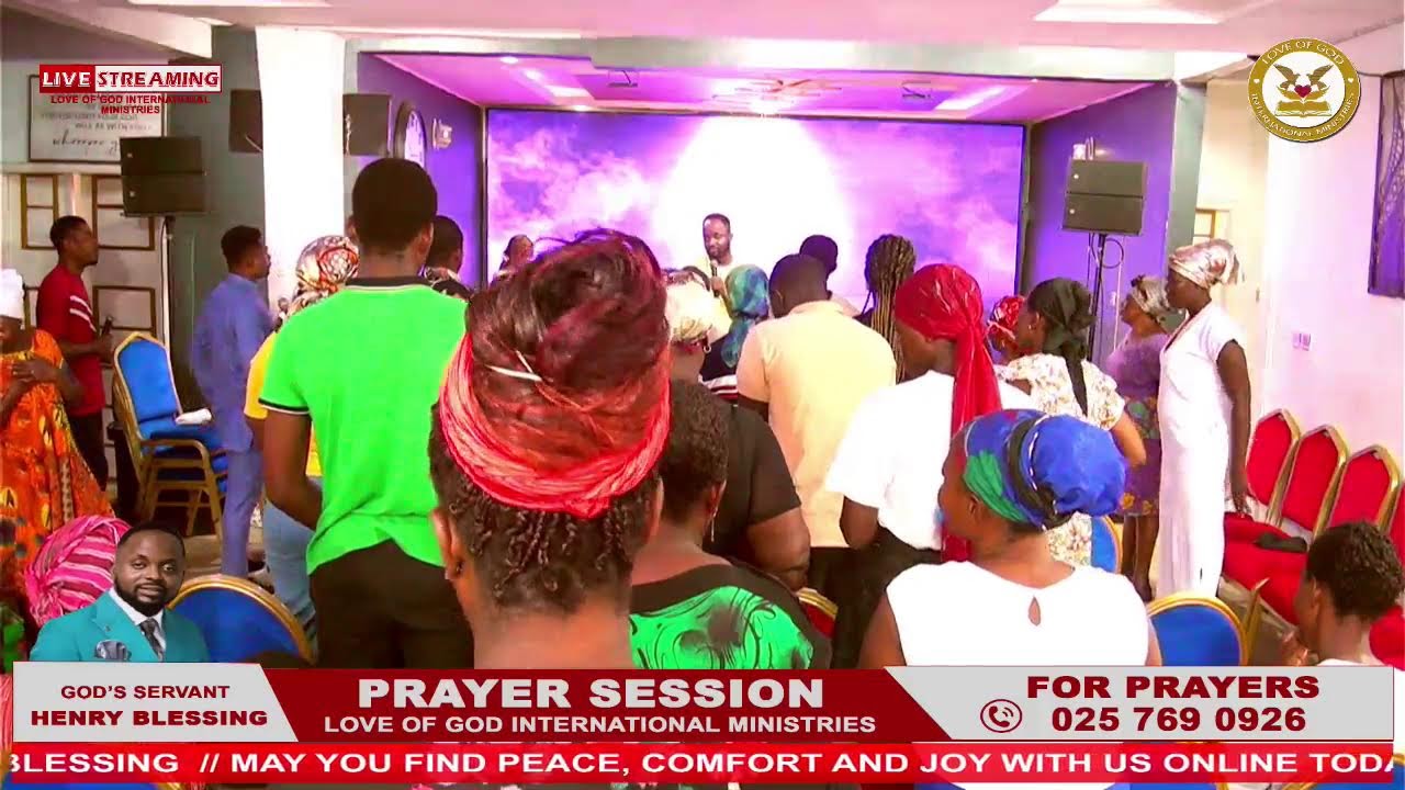 [[[ LIVE ]]] 15/01/2026  THURSDAY  MORNING GRACE HOUR SERVICE WITH  PROPHET HENRY BLESSING.