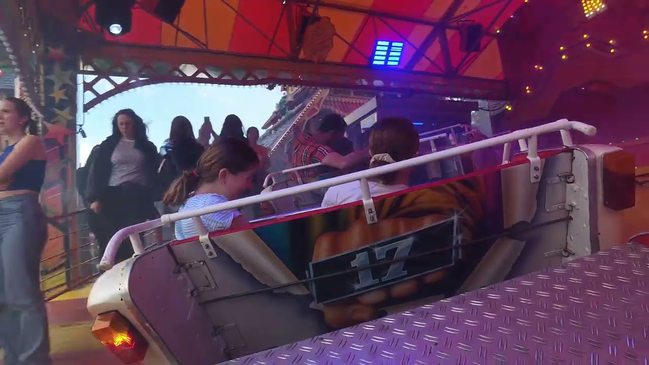 Onride  (POV) Schlager Express with intro (D. Dreßen) Sprödentalkirmes Krefeld 2023