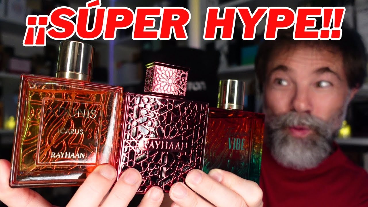 ¡3 PERFUMES RAYHAAN PARECIDOS A FRAGANCIAS MÁS CARAS! CRIMSON, TROPICAL VIBES Y ADONIS ICARUS 🔥