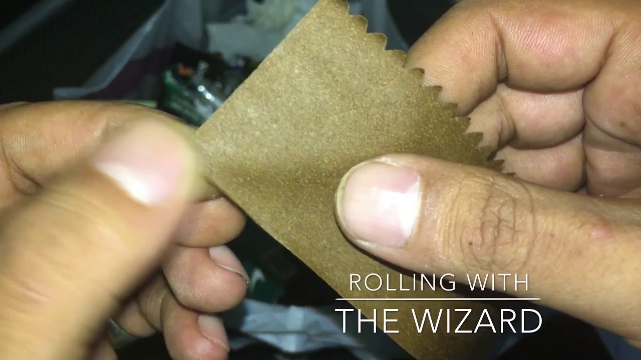 How to roll a blunt using a blunt wrap