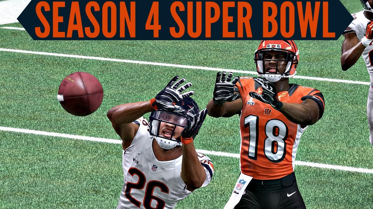 Madden 17 Bears Franchise Gameplay | S4 Playoffs | SUPER BOWL!!!