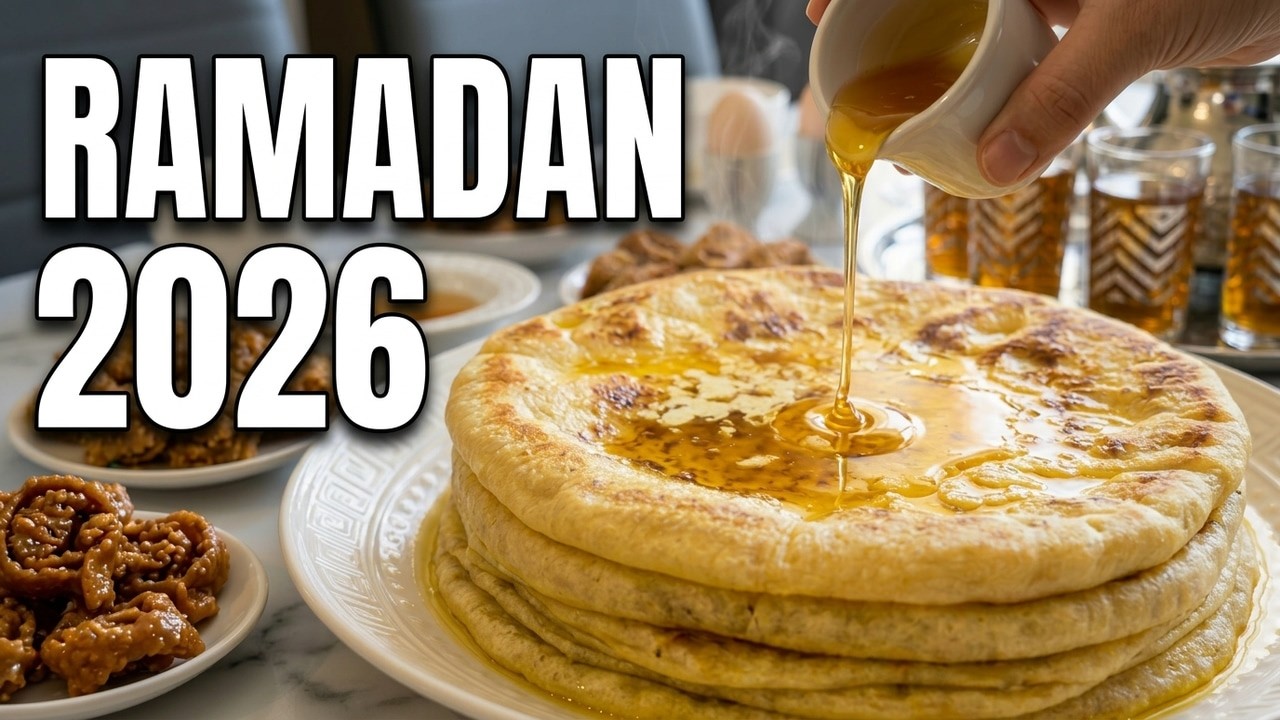 Ramadan Table Preparation 2026 | Moroccan Traditional Dishes & Homemade Bread!