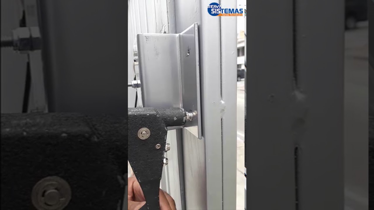 Como se instala cerradura electromagnética en puerta exterior