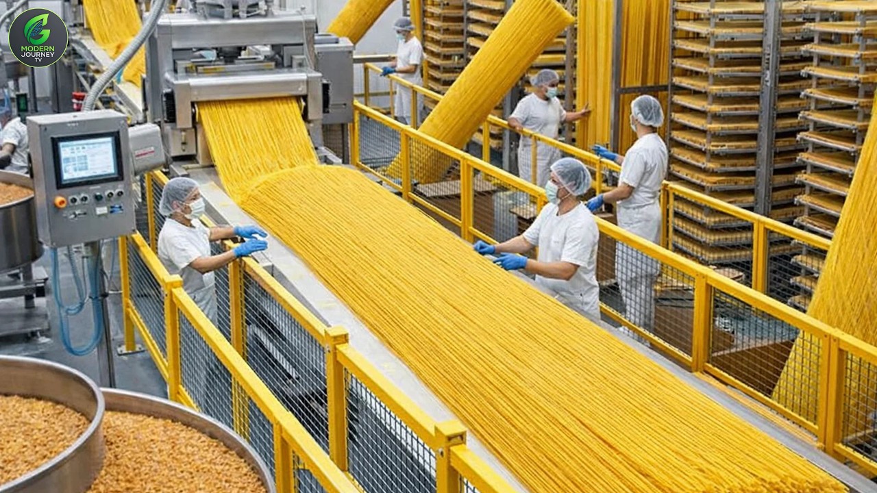 Inside a Barilla Pasta Factory &ndash; Full Process
