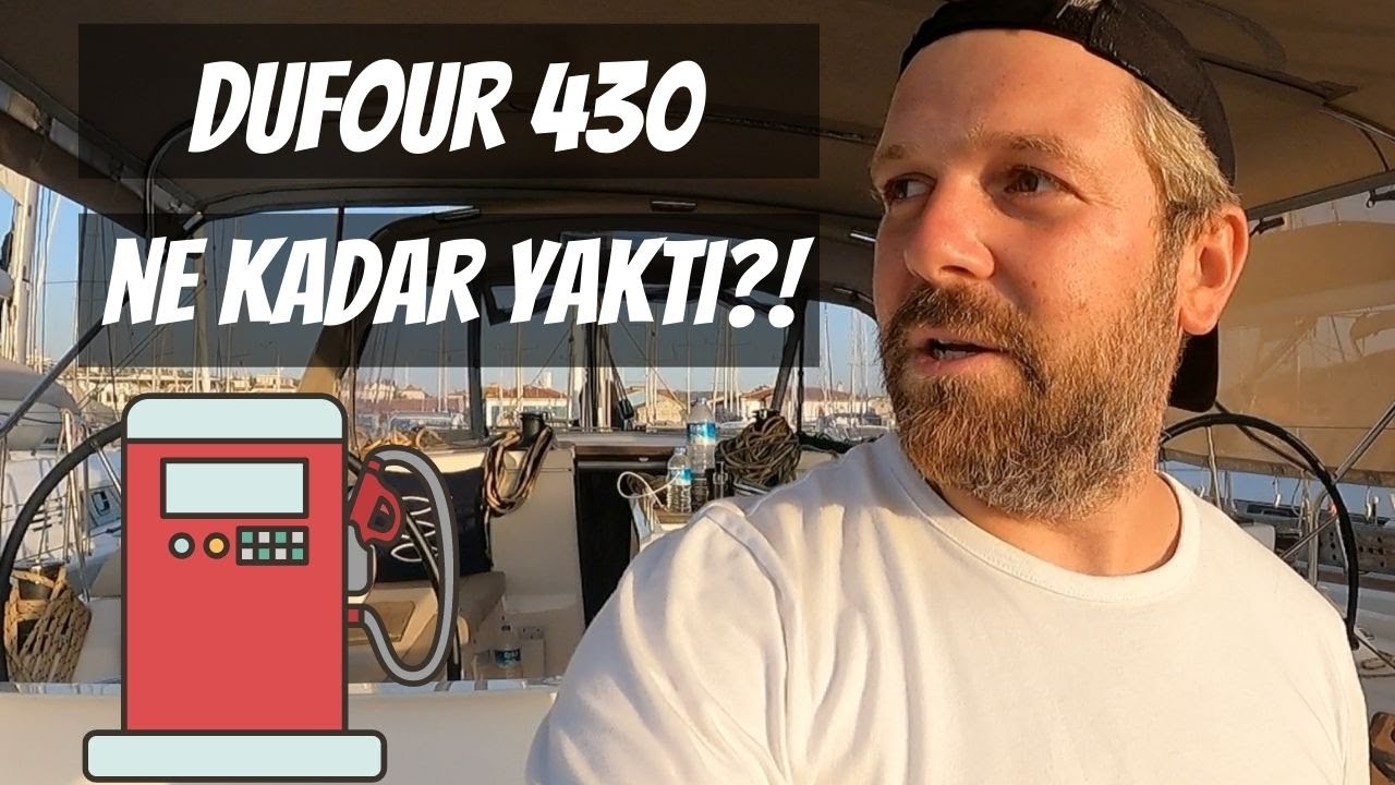 DUFOUR 430 NE KADAR MAZOT YAKIYOR?! | DUFOUR 430 FUEL CONSUMPTION