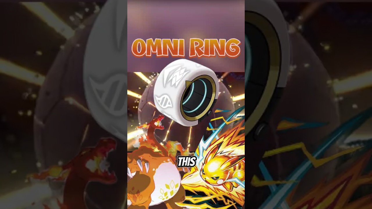 Pok&eacute;mon Champions introduces the OMNI RING Mega + Z + Tera + G-Max in one? #pokemon #nintendoswitch