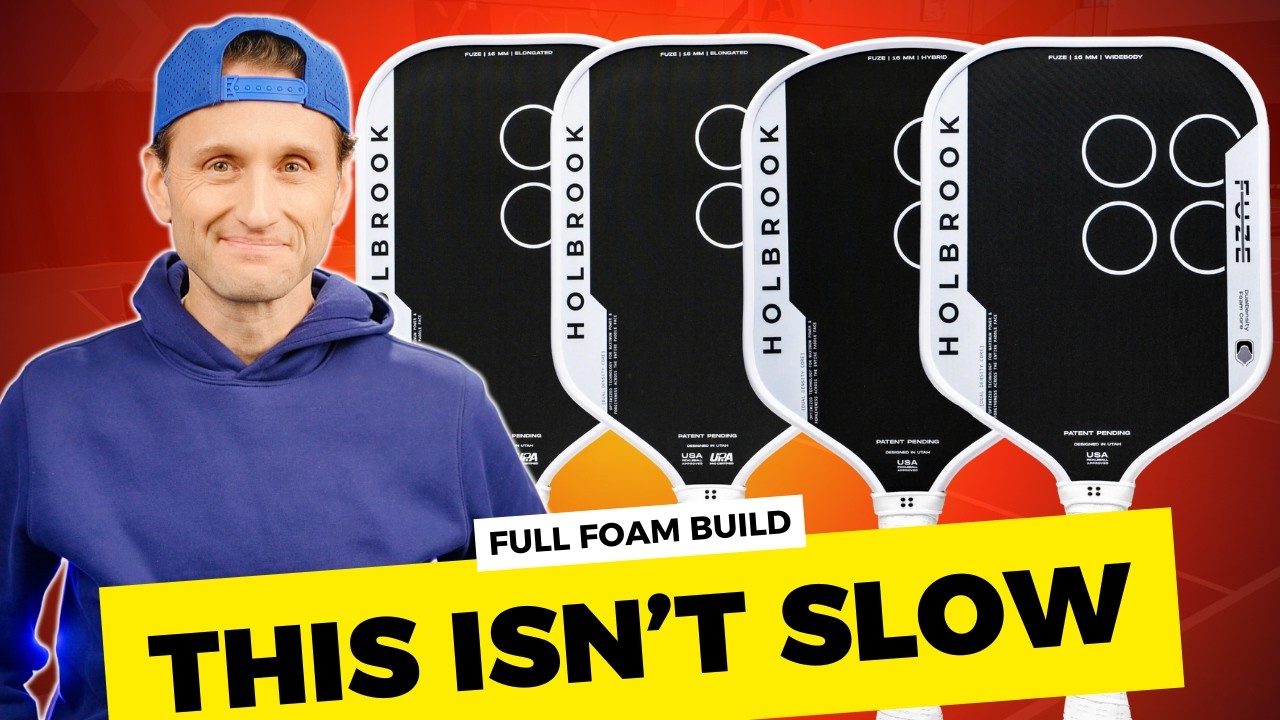 Holbrook Fuze Paddle Surprised Me | Pickleball Paddle Review