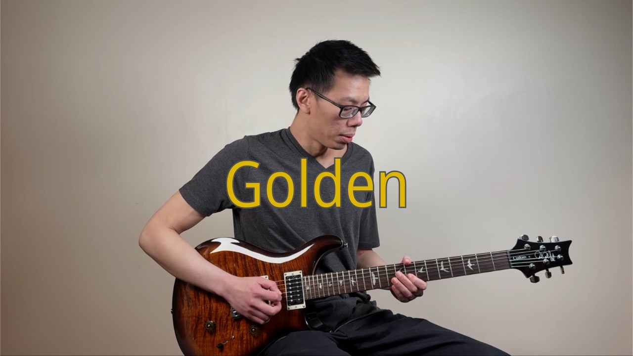 KPop Demon Hunters (HUNTR/X) - Golden Guitar Cover