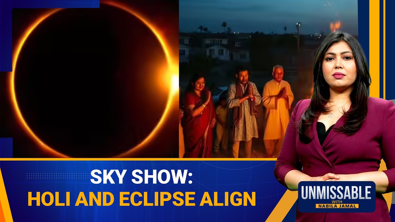 Blood Moon Peaks as India Prepares for Holi Celebrations | Unmissable | News9