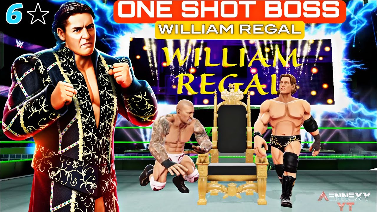 One Shot King William Regal | WWE MAYHEM