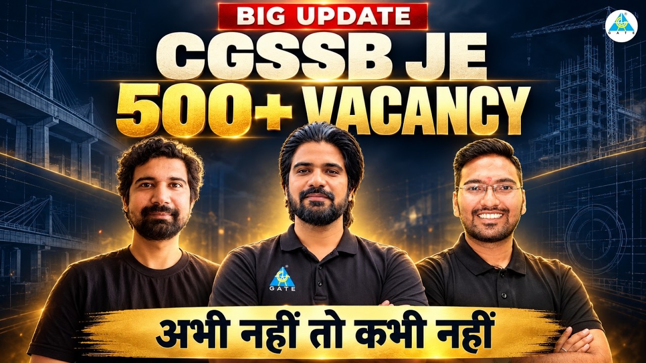 🔥 CGSSB JE Recruitment 2026 | 500+ Vacancy BIG UPDATE 🚨 | अभी नहीं तो कभी नहीं! | #cgssb #cgpsc