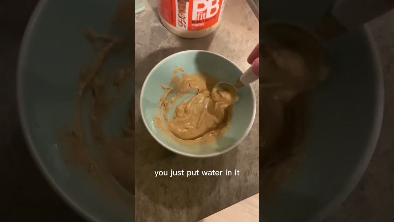 Powdered Peanut Butter is INSANE! 😳#shorts #gym