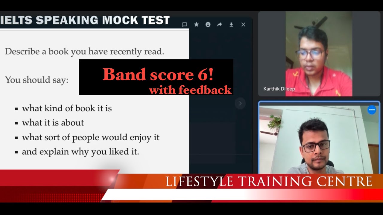 IELTS Speaking mock test (feedback included)