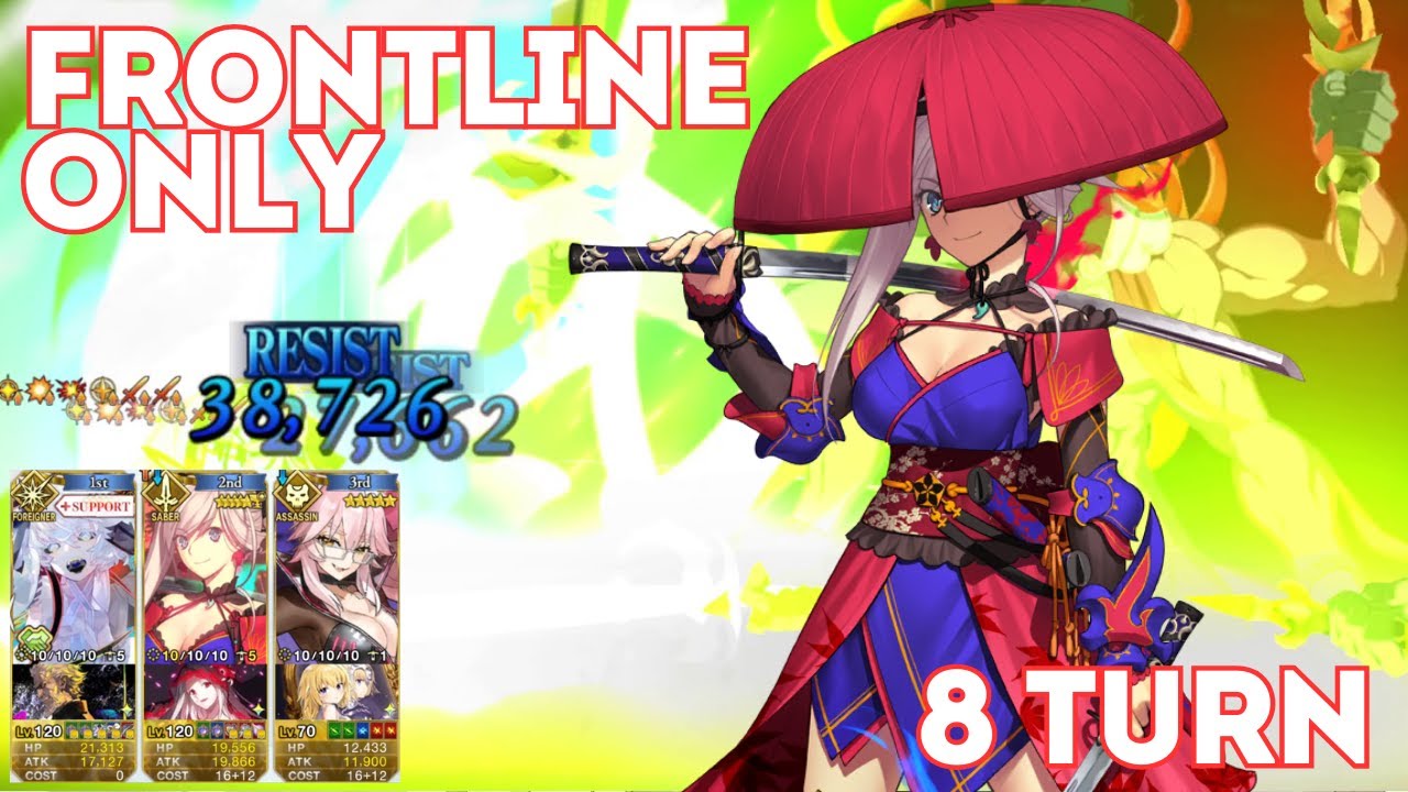 [FGO NA] CBC 2025 CQ: Musashi 8T [Frontline Only]