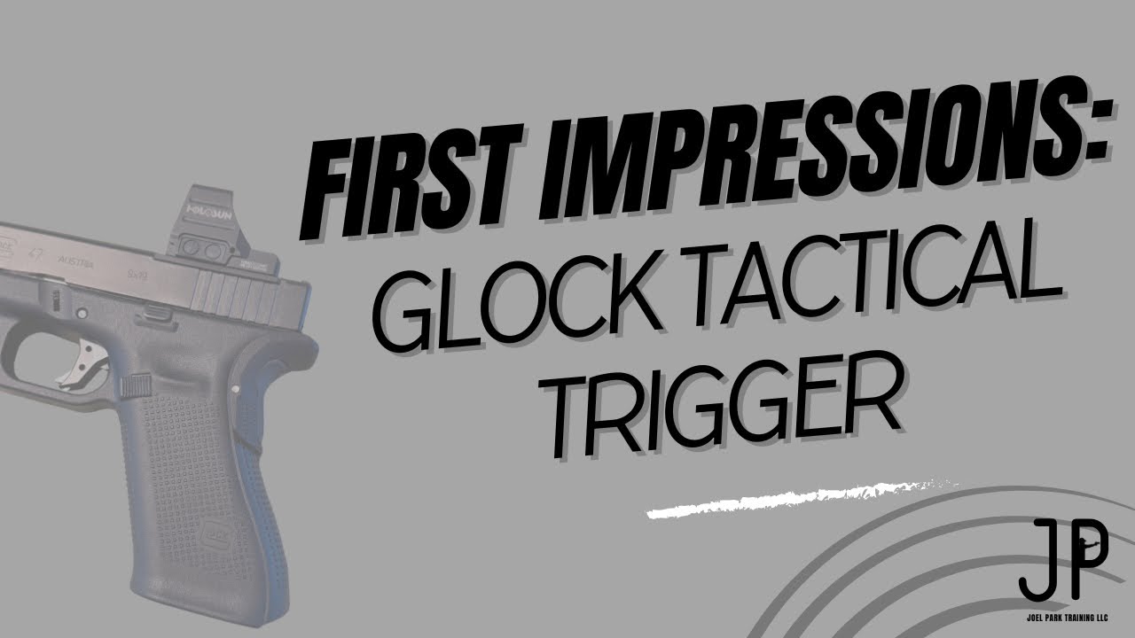 Первые впечатления от тактического триггера Glock