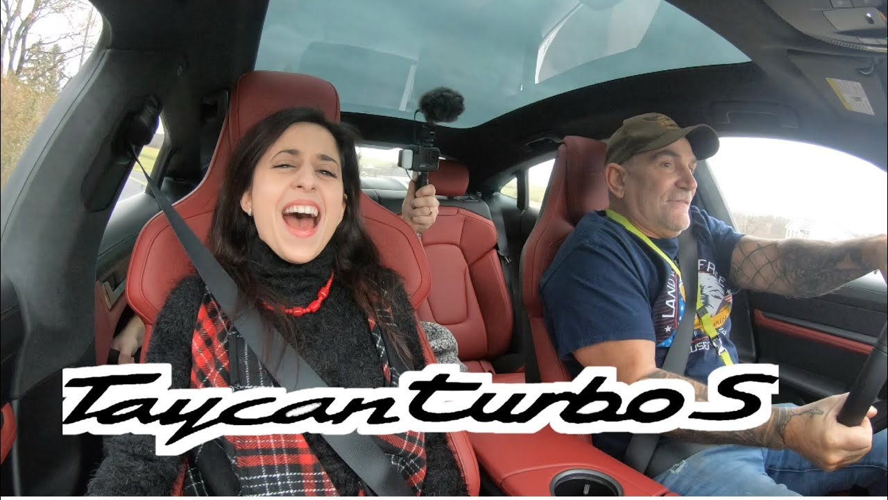 Taycan Turbo S launch / Driving reactions!