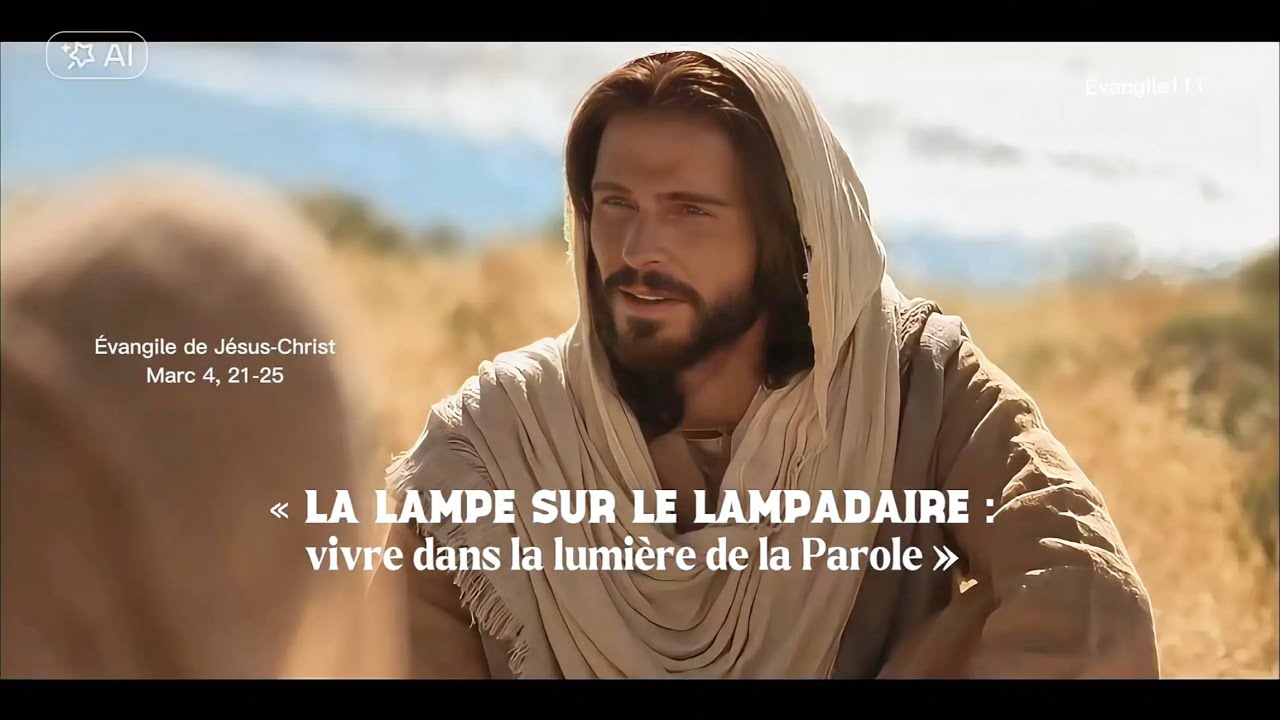 Évangile du jour - Marc 4, 21-25 ￼ LA LAMPE ?￼