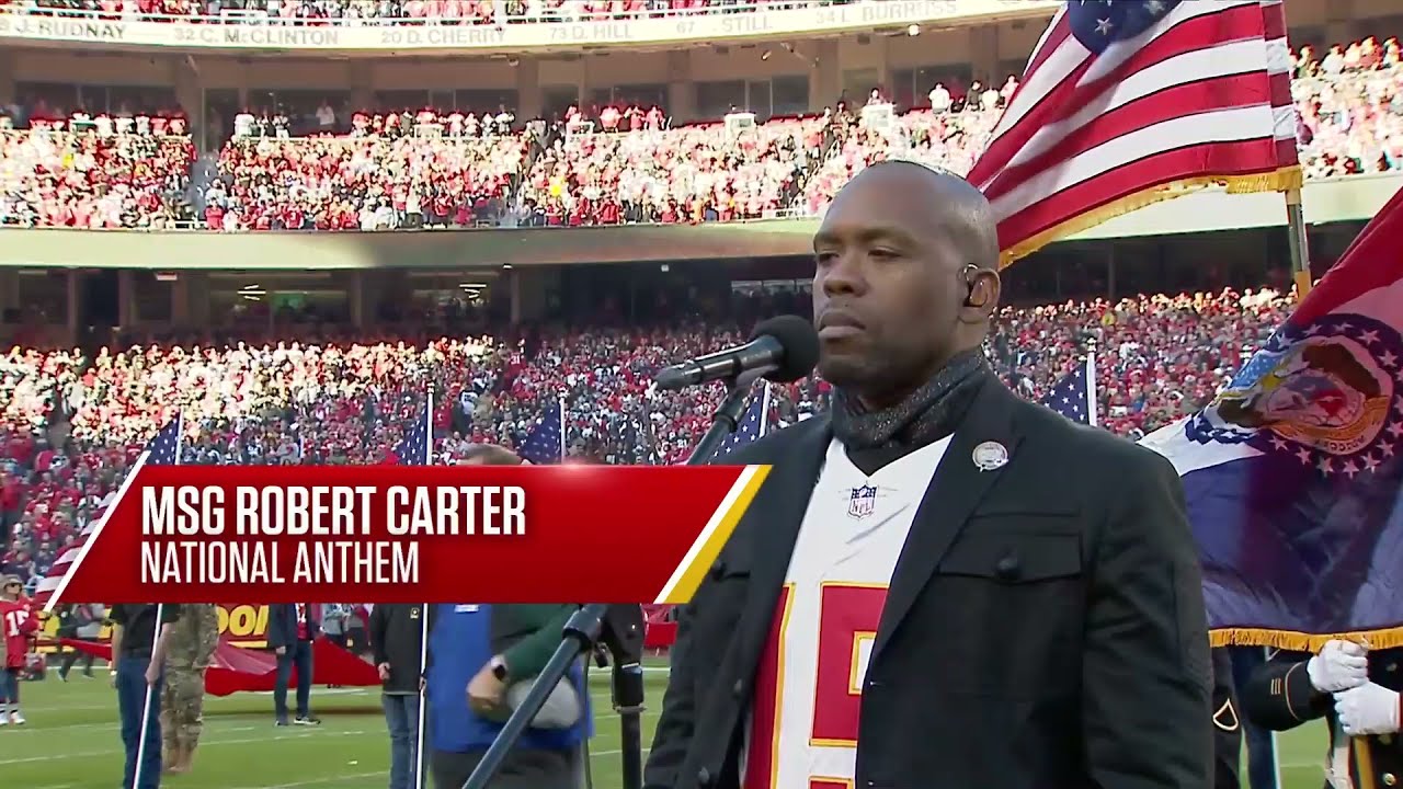 National Anthem for Kansas City Chiefs