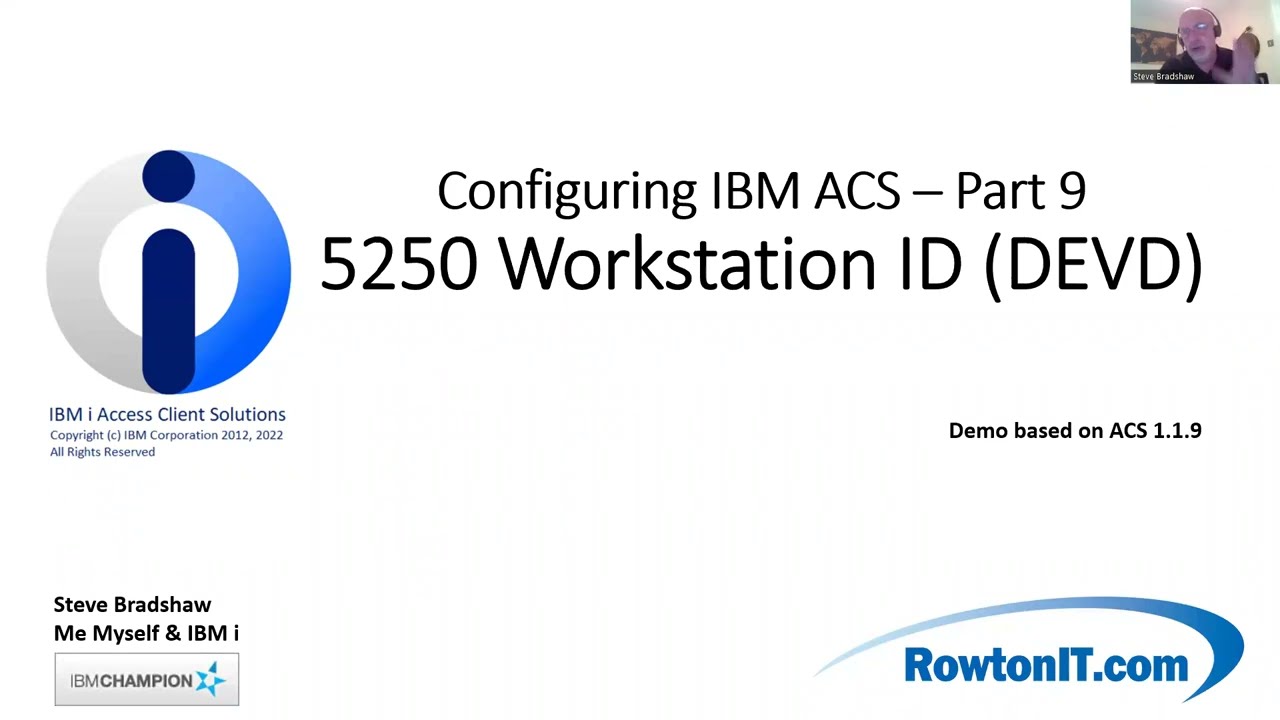Configuring ACS Part 9   Changing Workstation ID DEVD