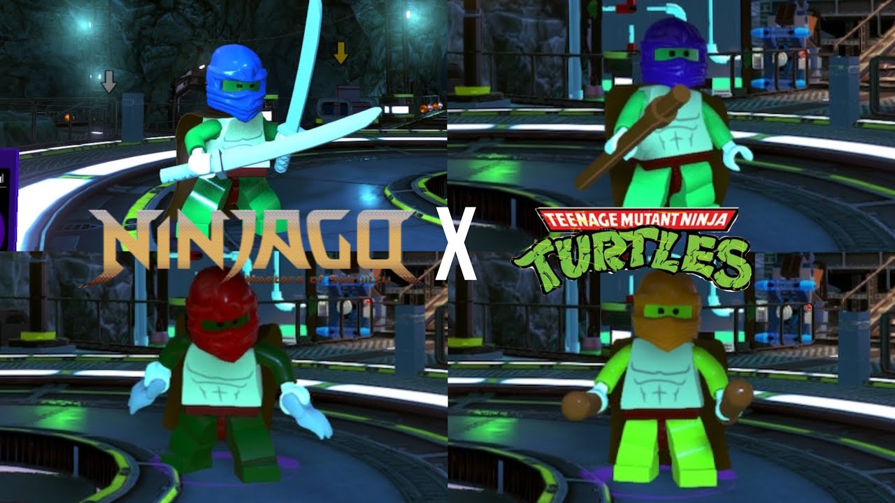 LEGO DC Super Villains: Custom TMNT Characters