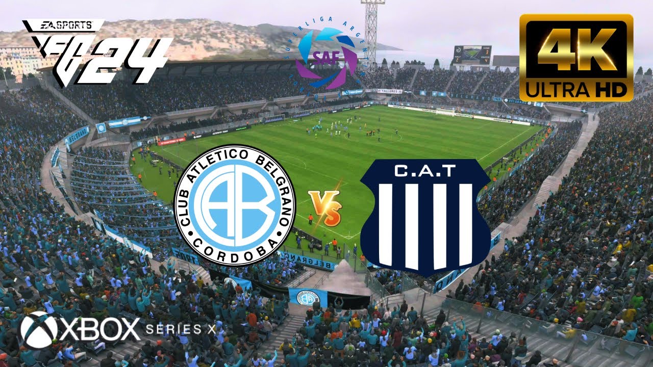 EA FC 24 -  Belgrano vs Talleres | El Clásico cordobés | Next Gen - Series X [4K 60FPS].