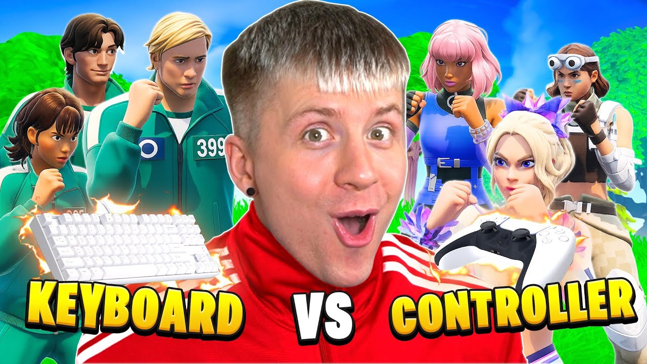 DAS 50x CONTROLLER VS 50x KEYBOARD SPIELER TURNIER!👑(FORTNITE SEASON 4)