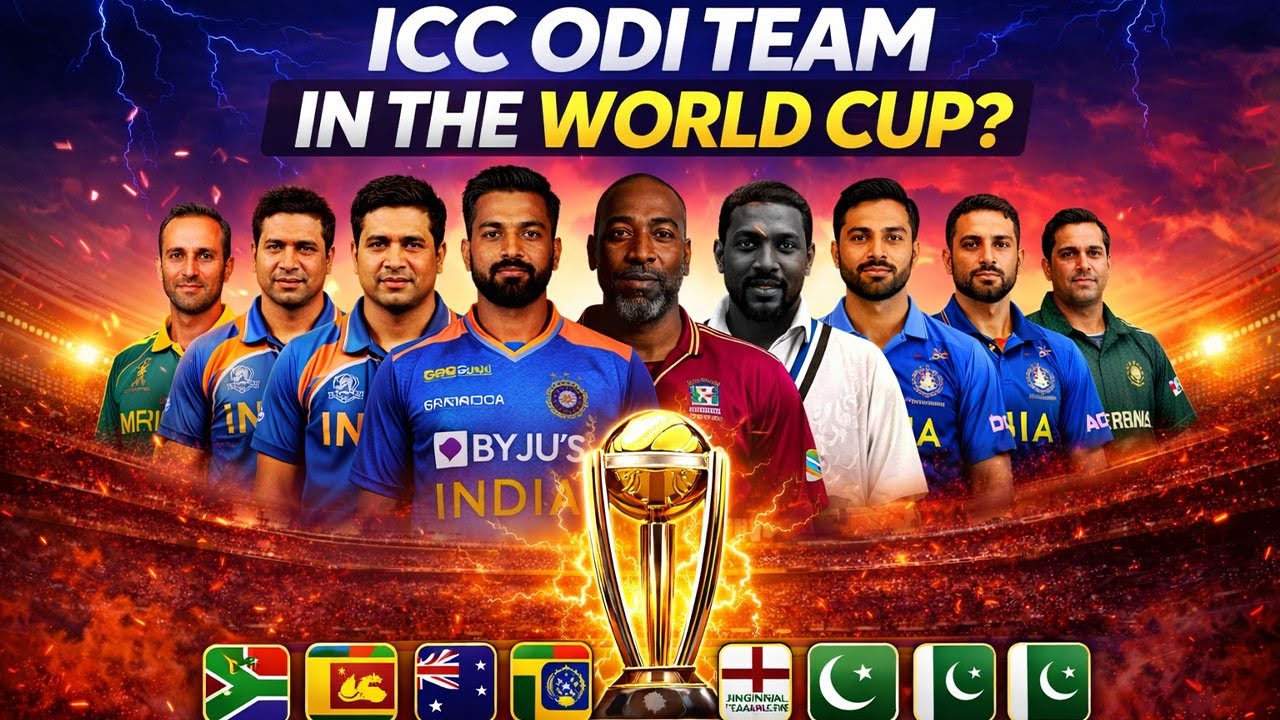 What If the ICC All-Time ODI XI Played the World Cup? 🏏