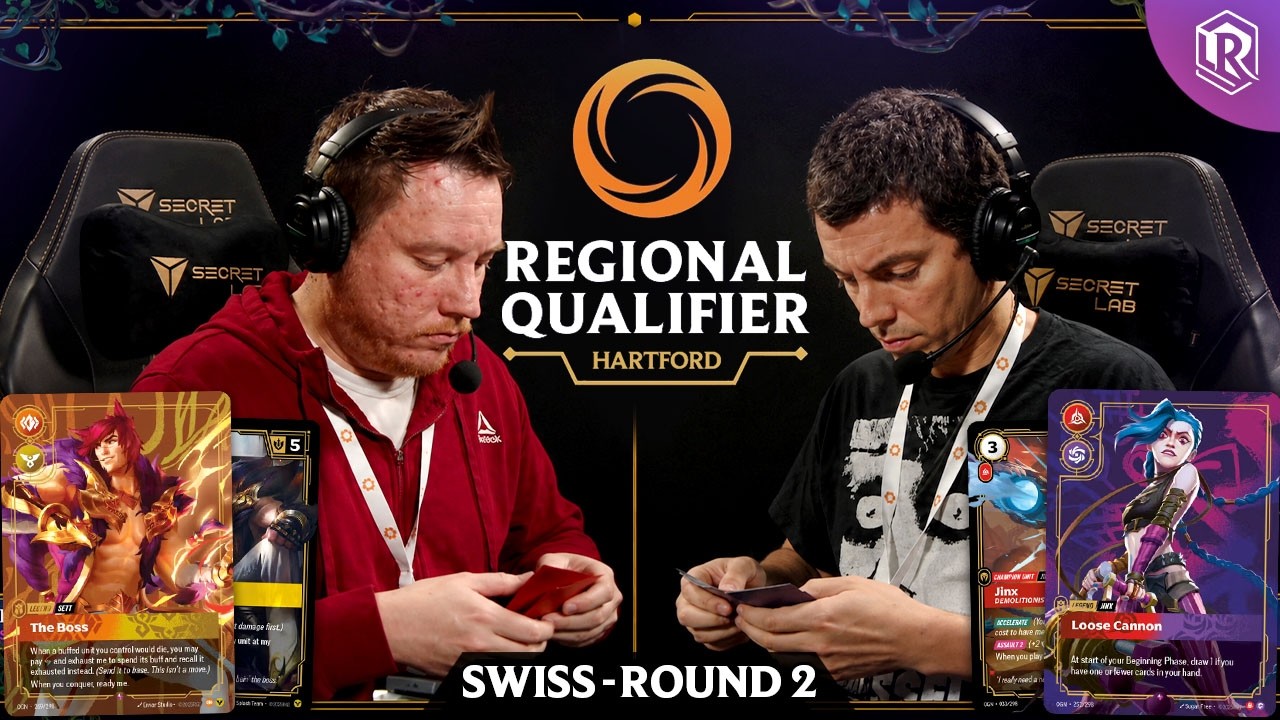 Jinx vs Sett | Riftbound Regional Hartford - Round 2