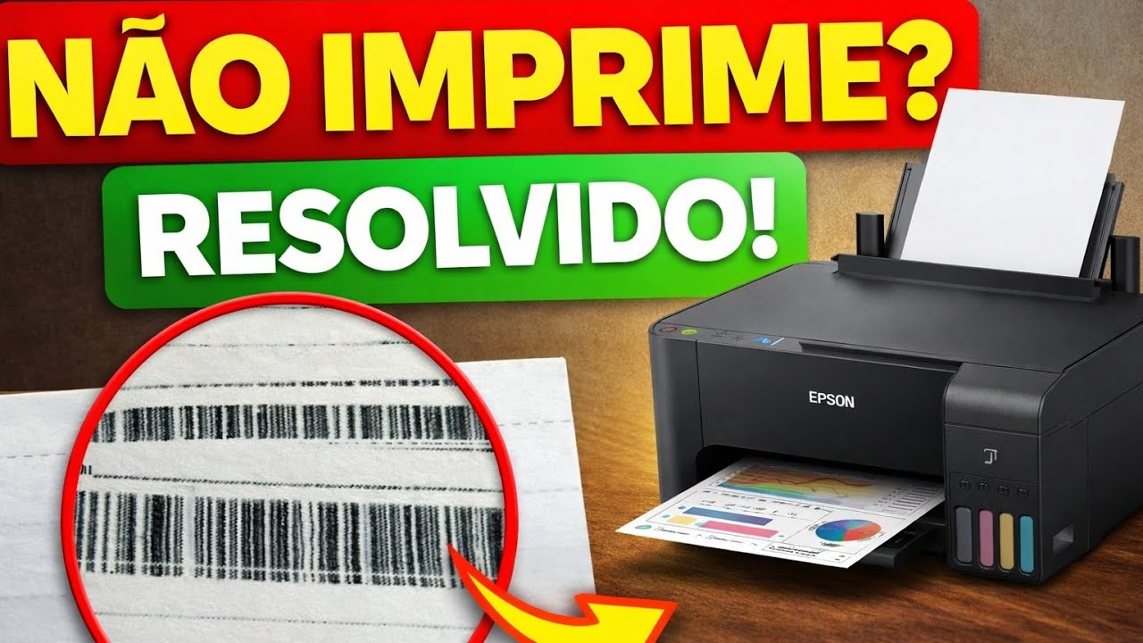 Epson L3250 falhando? Resolva em 2 minutos (funciona mesmo!)