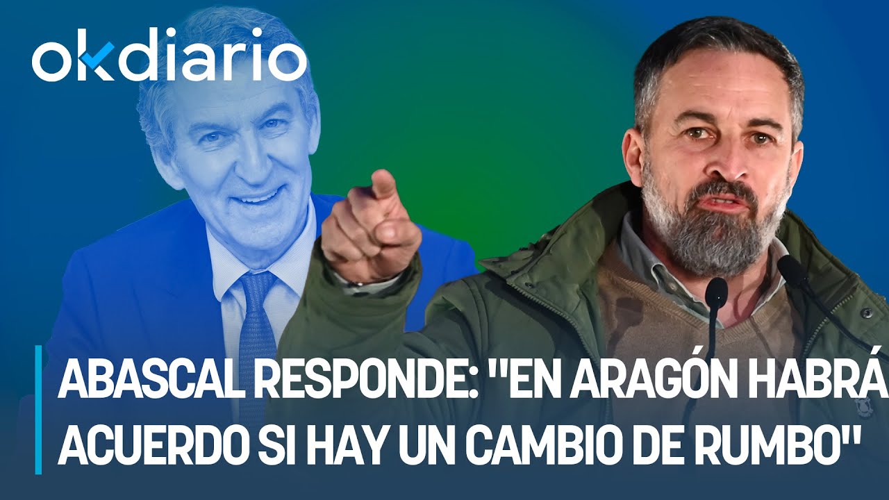 Abascal responde a Feijóo: 